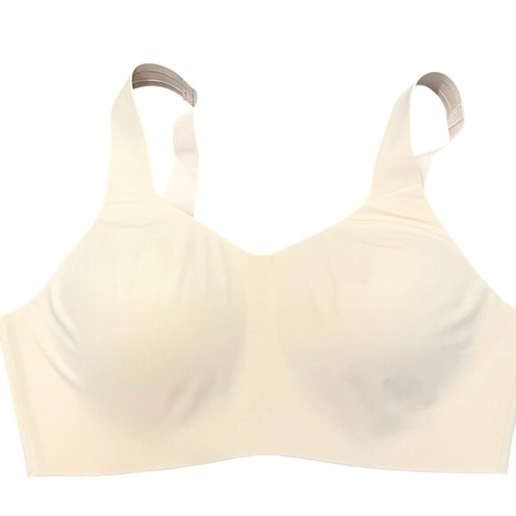 Knix Catalyst High Impact Womens Sports Bra Size S+ Sand Full Coverage Beige - Picture 2 of 6